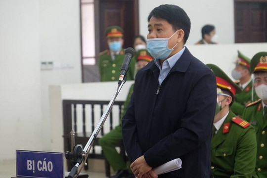 Bị cáo Nguyễn Đức Chung phủ nhận việc 'chỉ đạo miệng'