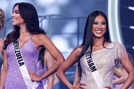 Chung kết Hoa hậu Hoàn vũ 2021: Kim Duyên vào top 16 