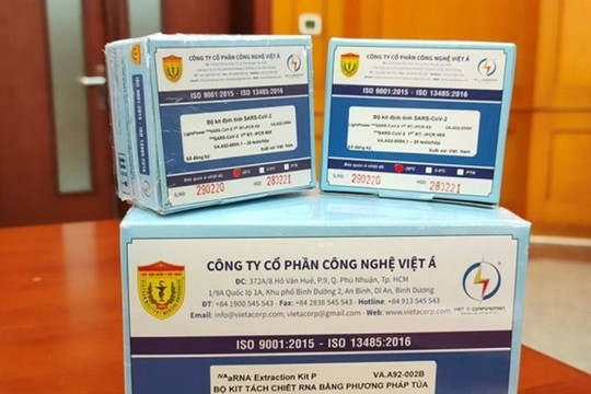 Bộ KH-CN đăng tải thông tin chi tiết về kít xét nghiệm liên quan đến Công ty Việt Á