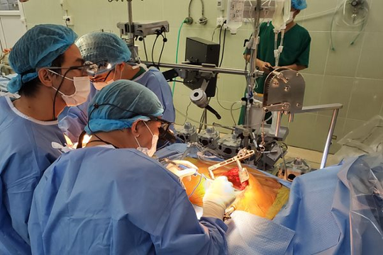 Kỹ thuật mới trong mổ tim lần đầu được ứng dụng tại các tỉnh, thành phía Nam