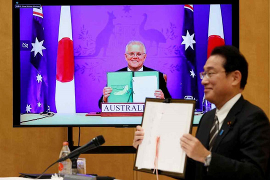 Nhật, Úc ký thỏa thuận quốc phòng đối phó Trung Quốc, Bắc Kinh nói gì