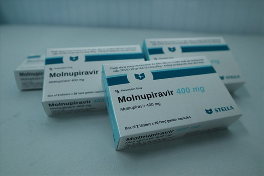 Bộ Y tế cấp giấy phép lưu hành Molnupiravir Việt Nam