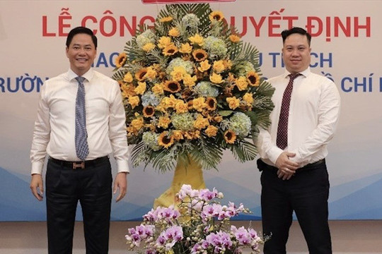 Ông Nguyễn Đức Trung được giao quyền hiệu trưởng Trường ĐH Ngân hàng TP.HCM