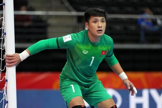 Hồ Văn Ý vào top 10 thủ môn Futsal hay nhất thế giới năm 2021 