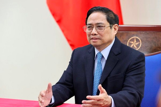 Hai Thủ tướng Việt Nam - Trung Quốc điện đàm tháo gỡ ùn tắc hàng hóa tại cửa khẩu