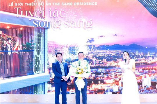 The Sang Residence chính thức ‘hiện hình’ trên đường biển Đà Nẵng
