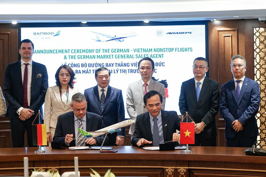 Bamboo Airways bay thẳng thường lệ Việt – Đức, mở bán vé từ ngày 24.1