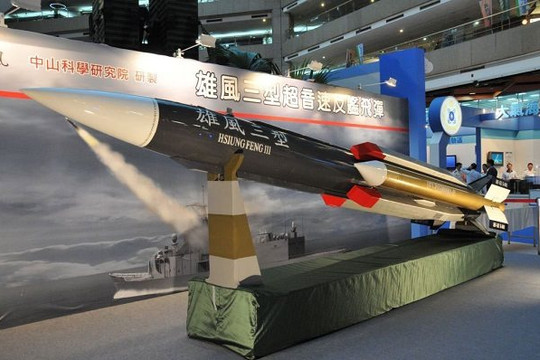 Đài Loan phát triển tên lửa siêu thanh phóng từ máy bay