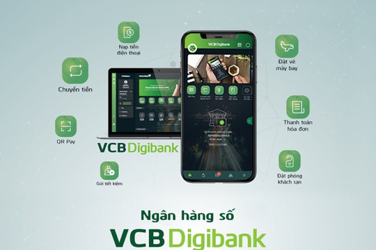 Trải nghiệm các tiện ích vượt trội của dịch vụ thẻ Vietcombank trên kênh ngân hàng số