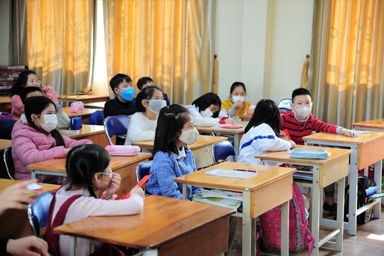Đề xuất cho học sinh lớp 1-6 ở nội thành Hà Nội đến trường từ 21.2