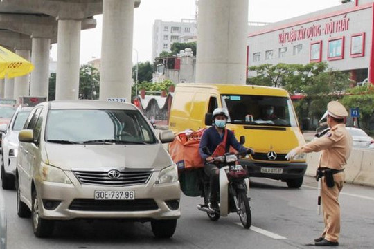 Hà Nội: Người vi phạm giao thông nộp phạt trực tuyến từ 1.3