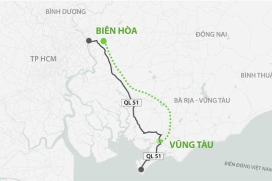 Đồng Nai: Chuẩn bị mặt bằng cho dự án đường cao tốc Biên Hòa - Vũng Tàu