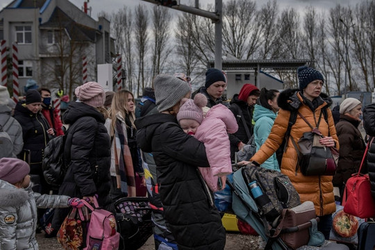 Hơn 1,7 triệu người Ukraine đã chạy sang Trung Âu