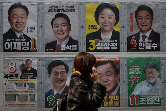 44 triệu người Hàn Quốc đi bỏ phiếu bầu tổng thống mới