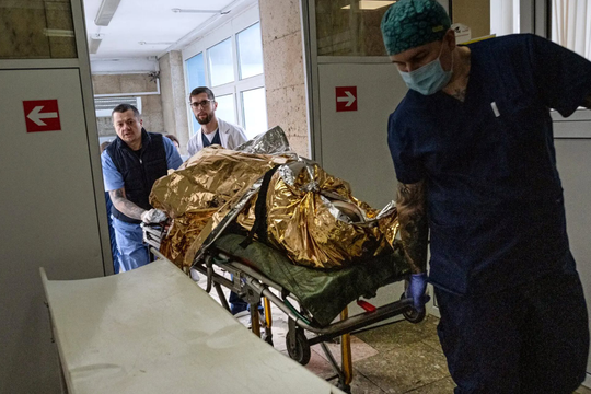 Sự khốc liệt trong các bệnh viện tại Ukraine