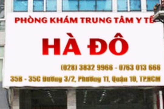TP.HCM: Trung tâm y tế Hà Đô sửa bệnh án, khám bệnh “chui”