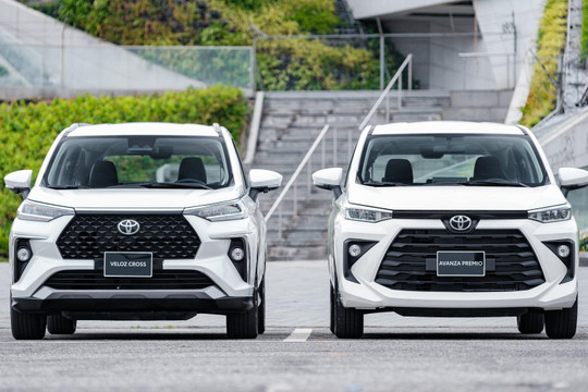 Bộ đôi MPV Toyota Veloz Cross và Avanza Premio ra mắt, giá 648 triệu và 548 triệu