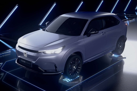 Honda hé lộ mẫu SUV chạy điện hoàn toàn mới mang tên e:Ny1 Prototype và ra mắt HRV e:HEV mới