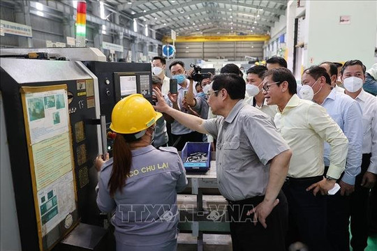 Thủ tướng Phạm Minh Chính: Sắp tới phải có Thaco thế hệ mới thời cách mạng công nghiệp 4.0