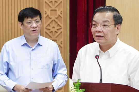 Vụ Việt Á: Vi phạm của Chủ tịch Hà Nội Chu Ngọc Anh, Bộ trưởng Nguyễn Thanh Long đến mức phải kỷ luật