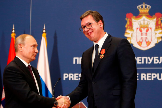 Người duy trì chính sách thân Nga giữa khủng hoảng Ukraine tuyên bố đại thắng trong cuộc bầu cử Tổng thống Serbia