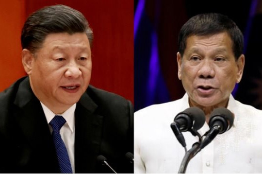 Hai nhà lãnh đạo Trung Quốc - Philippines điện đàm về căng thẳng Biển Đông