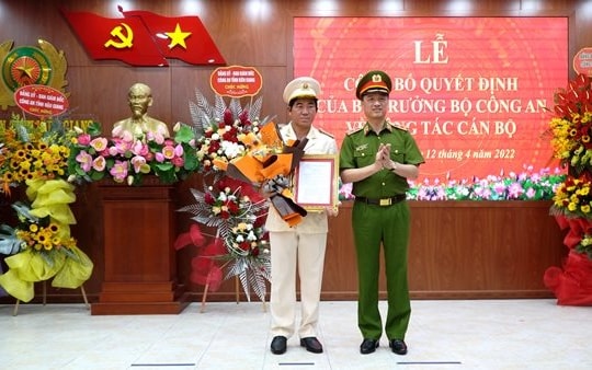 Kiên Giang có tân Giám đốc Công an tỉnh 