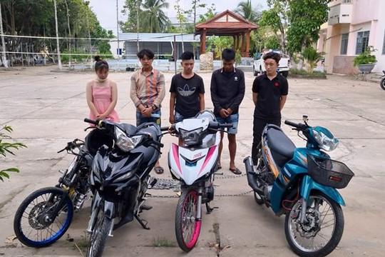 Kiên Giang: Ngăn chặn kịp thời nhóm ‘quái xế’ tổ chức đua xe trái phép