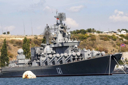 Nga thừa nhận soái hạm Moscow đã chìm giữa Biển Đen
