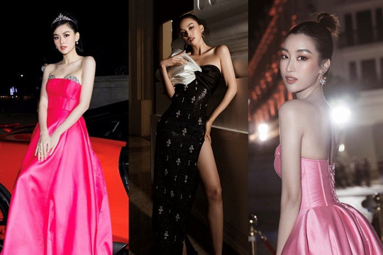 Dàn người đẹp gợi cảm trên thảm đỏ Vietnam Beauty Fashion Fest