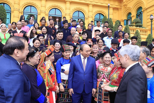 Chủ tịch nước Nguyễn Xuân Phúc: Văn hóa các dân tộc thiểu số là phần không thể tách rời của văn hóa Việt Nam