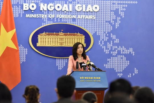 Việt Nam lên tiếng về thông tin tập trận chung với Nga