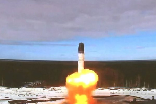 Nga thử tên lửa đạn đạo liên lục địa