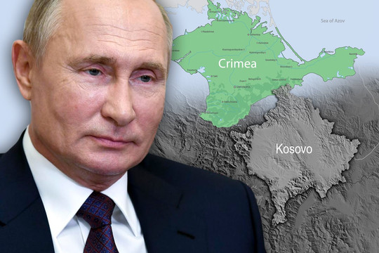 Nga chính thức dùng vấn đề Kosovo “thích độc lập” để giải thích vụ sáp nhập 4 tỉnh của Ukraine