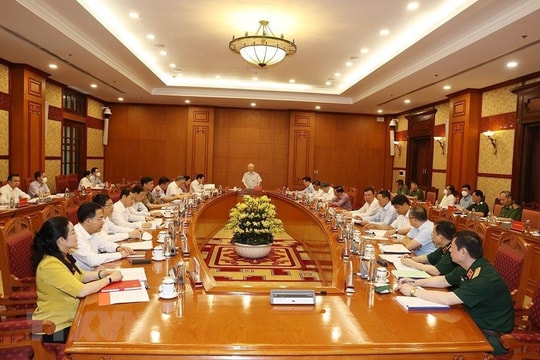 Tổng bí thư chủ trì họp về chống tham nhũng, tiêu cực