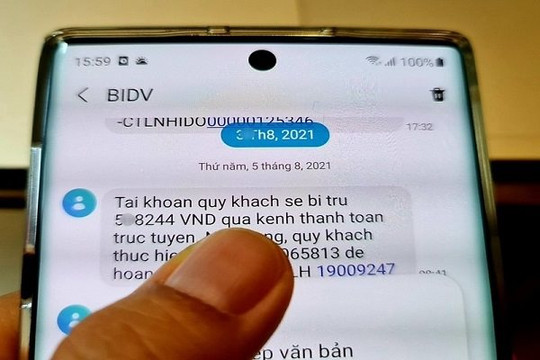 Rộ tin nhắn giả mạo thương mại điện tử tuyển dụng để lừa người dân