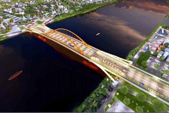 Cầu vượt sông Hương hơn 2.000 tỉ đồng sẽ được khởi công vào tháng 9