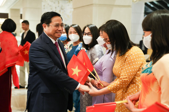 Thủ tướng Phạm Minh Chính tới Washington dự Hội nghị Cấp cao Đặc biệt ASEAN - Mỹ