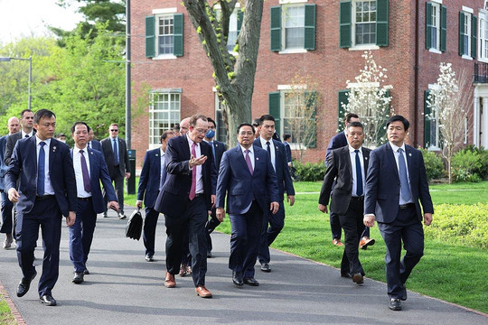 Hai giờ của Thủ tướng Phạm Minh Chính tại Đại học Harvard