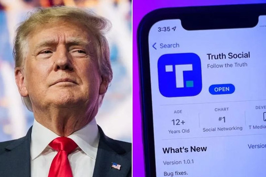 Dù được trở lại Twitter, ông Trump bị ràng buộc phải đăng bài trên Truth Social đầu tiên