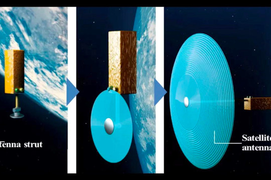 Phát triển kỹ thuật in 3D ăng ten trong không gian dựa vào ánh sáng mặt trời