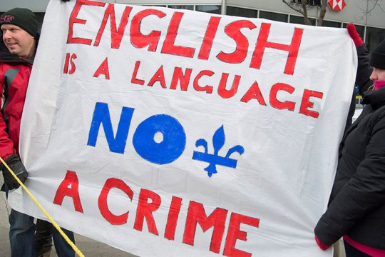 Quebec bảo hộ tiếng Pháp, đè nén người nói tiếng Anh, nguy cơ phân ly bùng nổ tại Canada