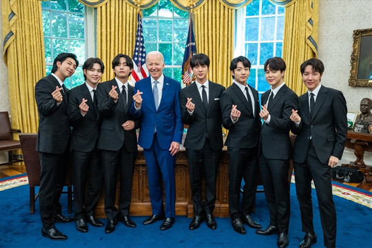 Nhóm nhạc BTS và cuộc gặp lịch sử với Tổng thống Mỹ 