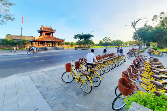 Thừa Thiên – Huế: Khai trương mô hình thí điểm hệ thống xe đạp chia sẻ công cộng