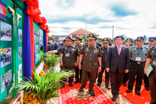 Đại sứ Trung Quốc nói gì trong lễ khởi công quân cảng Ream tại Campuchia?