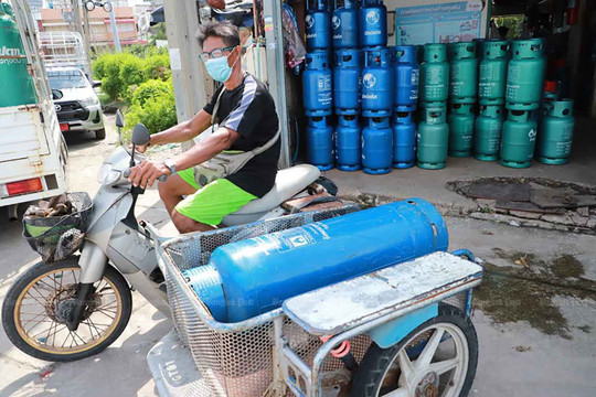 Thái Lan tiếp tục trợ giá gas cho người dân