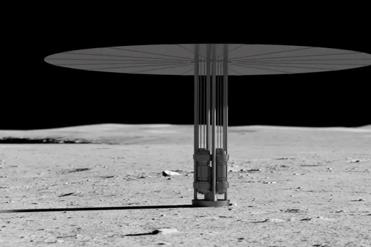 NASA tài trợ phát triển hệ thống năng lượng hạt nhân để sử dụng trên Mặt trăng