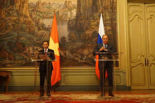 Bộ Ngoại giao thông báo chuyến thăm của Ngoại trưởng Nga Sergey Lavrov tới Việt Nam