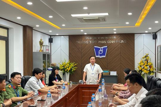 Các công tác chuẩn bị cho kỳ thi THPT 2022 tại Hà Nội đã sẵn sàng