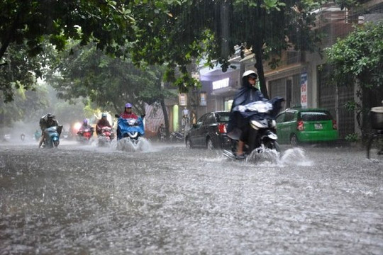 Tây Nguyên, Nam Bộ mưa dông đầu tuần